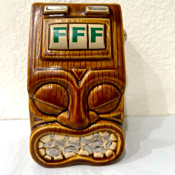 Tiki Farm 2008- Frankie’s Tiki Room "Tiki Bandit" Tiki Mug by Squid - Picture 1 of 3